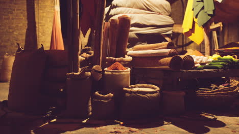 exploring the lively atmosphere of an african spice bazaar