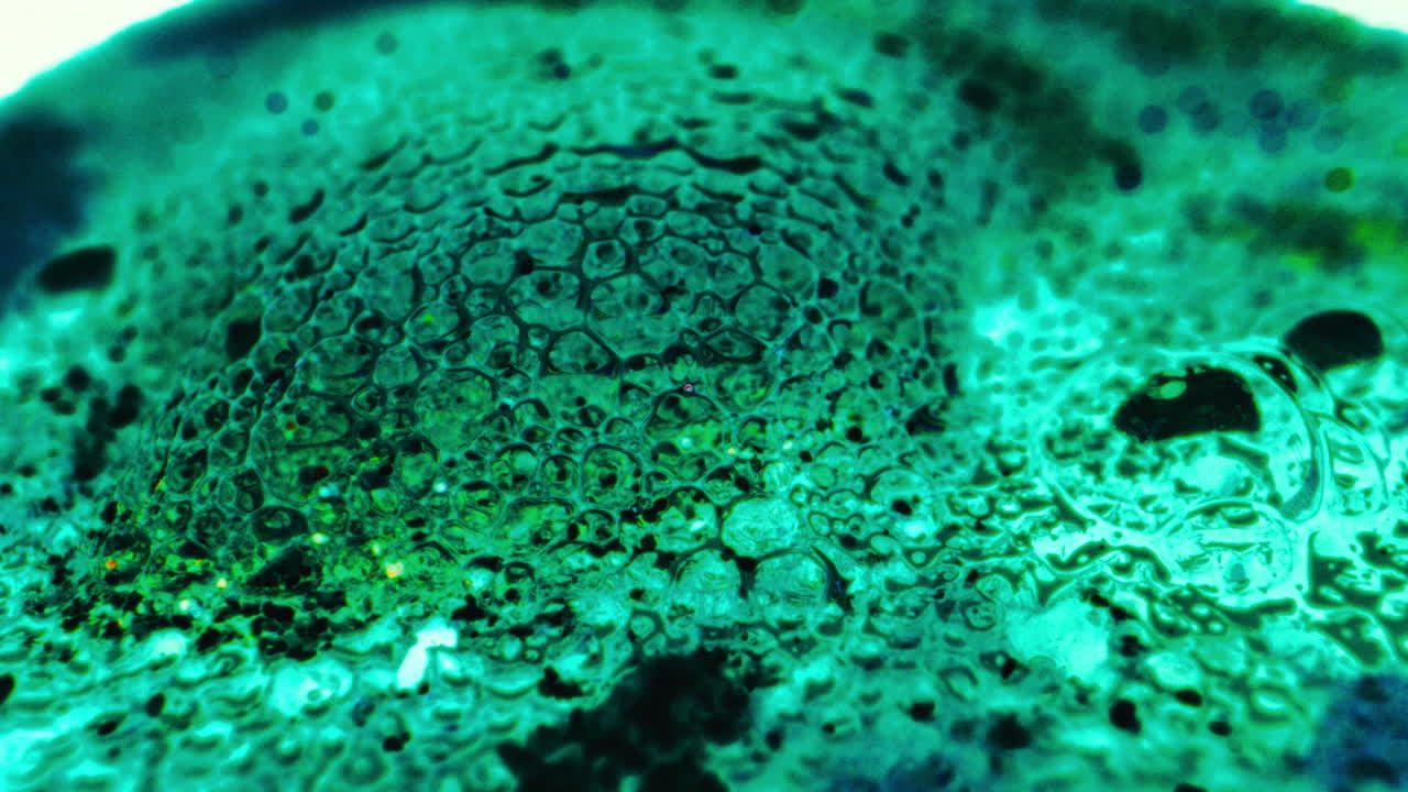 textura líquida verde abstracta