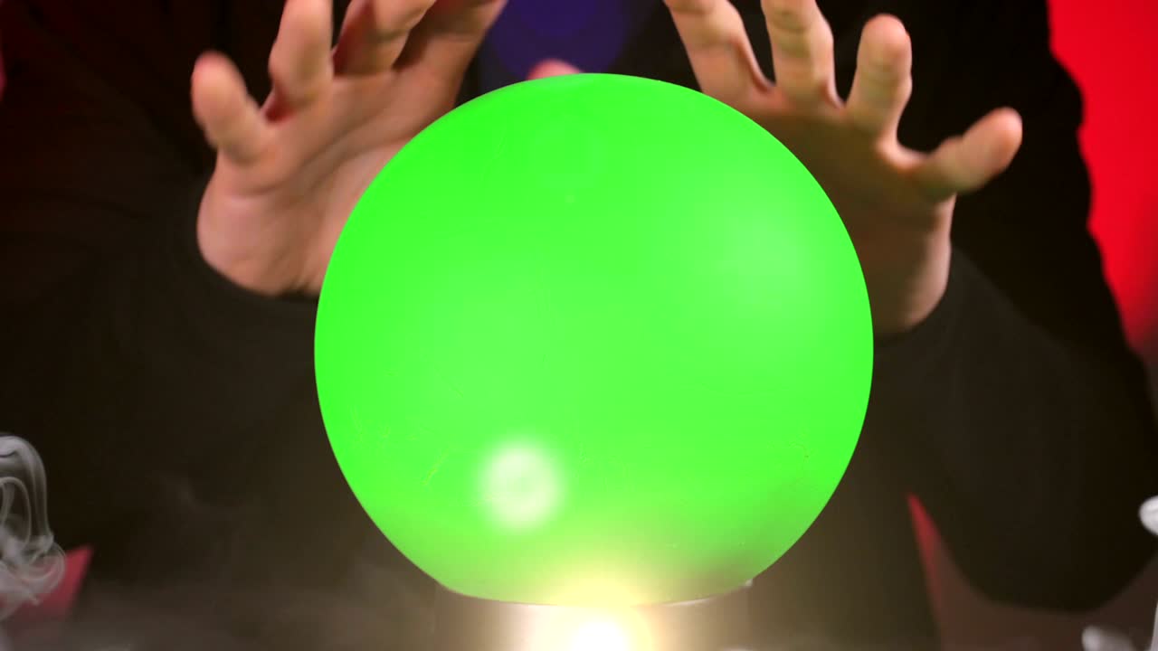 Magic Ball with Green Screen