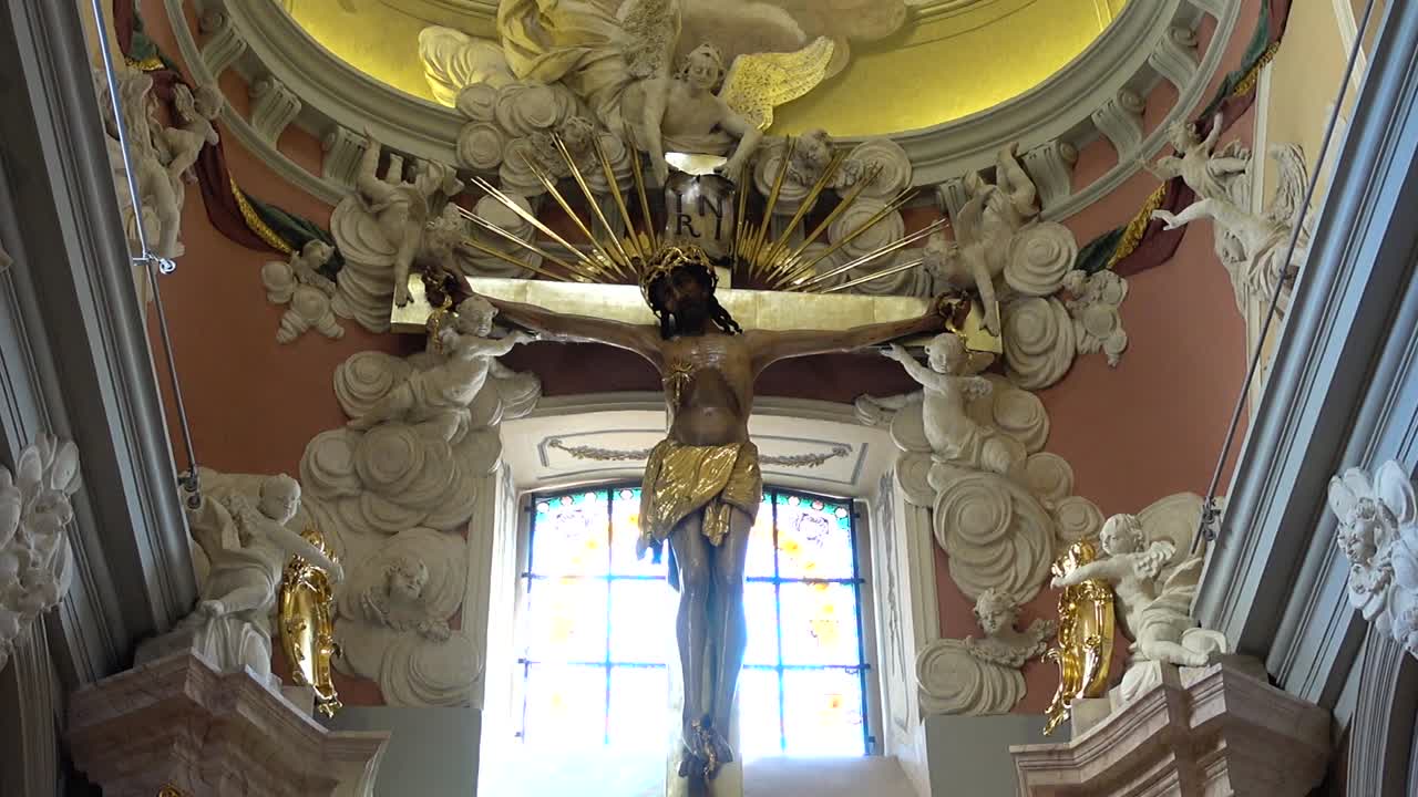 Riprese della Cattedrale Cattolica. Leopoli, Ucraina