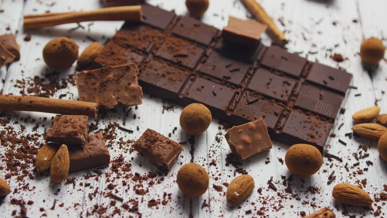 chocolate negro y especias