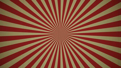 sunburst vintage rays background. rotating retro sun ray animation background. animated shining sunrise with old vintage film strip effect.