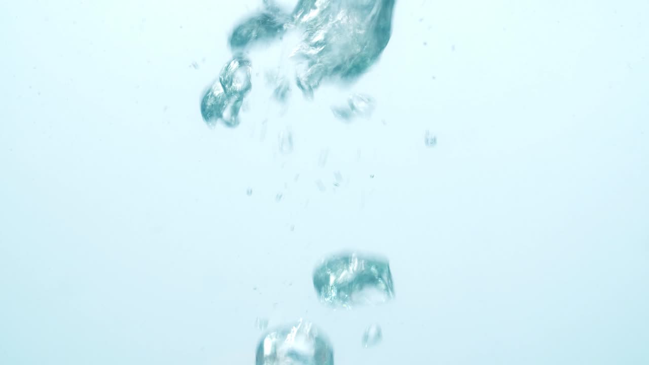 물 거품이 어나오고