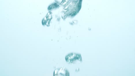 water bubbles splashing