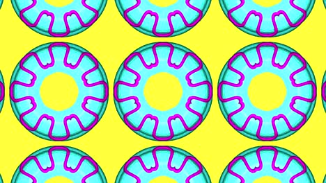 un kaleidoscopio o un mandala de colores pastel abstractos sin costuras.
