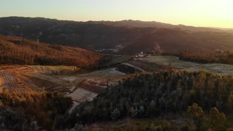 Sonnenuntergang-In-Der-Portugiesischen-Landschaft