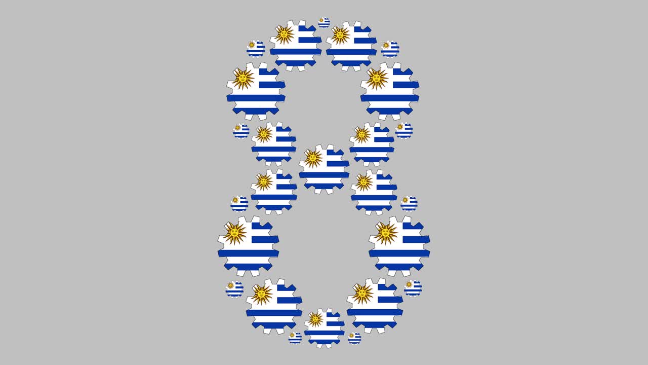 el número ocho uruguayo