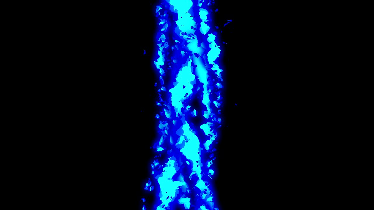 불과 번개 애니메이션, 만화 만화 애니메이션, 불꽃 루프 배경