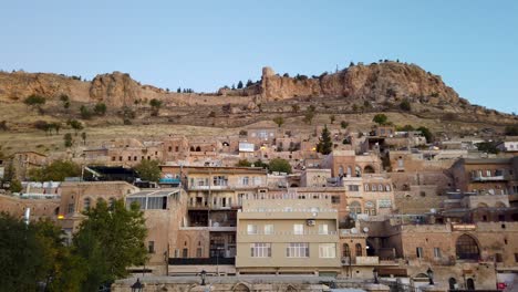 historical mardin old city cityscape, mardin, turkey