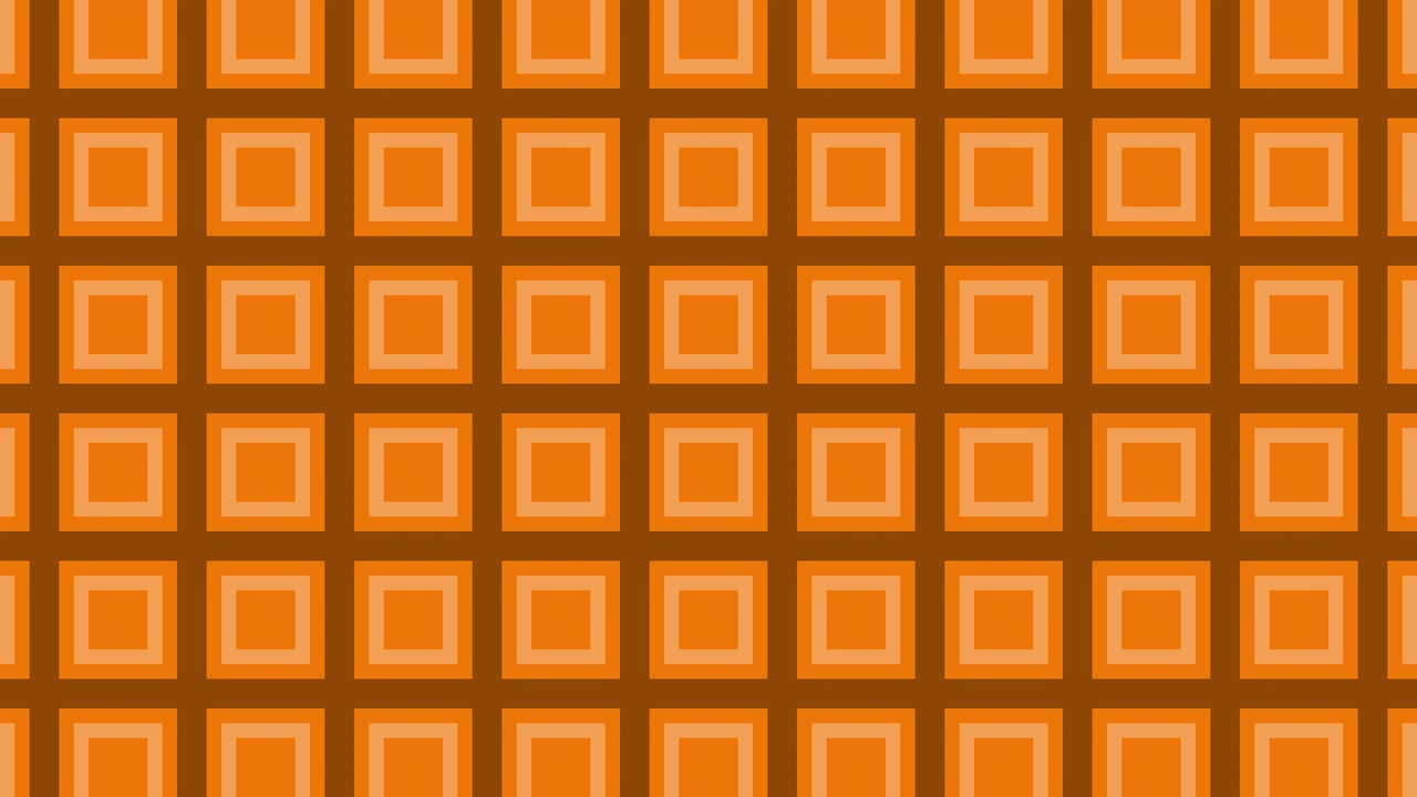 Orange and Black Geometric Pattern
