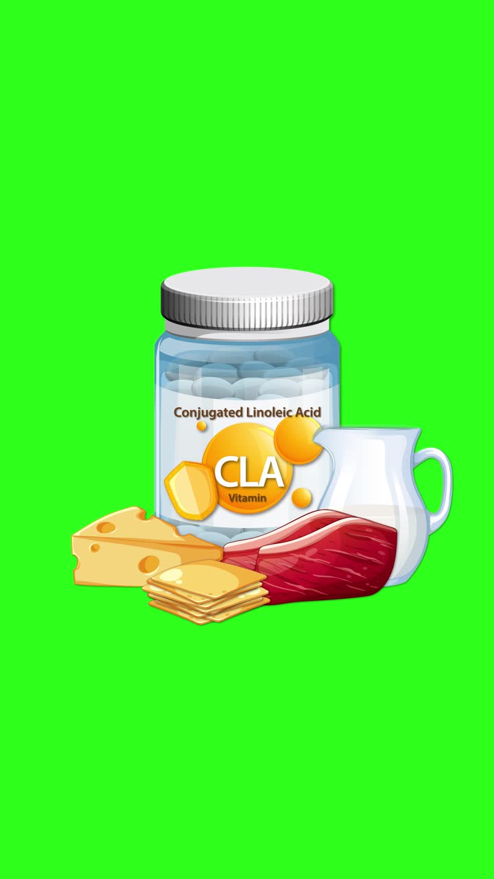 Suplemen Vitamin CLA dengan Susu, Daging, dan Keju