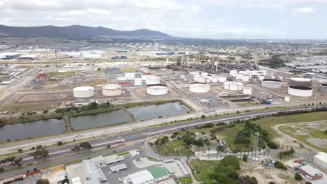 refinería de energía de ciudad del cabo y planta de tratamiento de aguas residuales