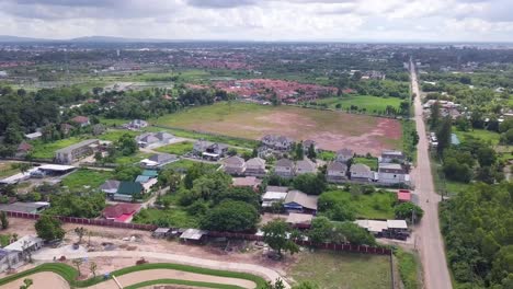 泰國北部烏登塔尼 (udon thani) 的無人機拍攝