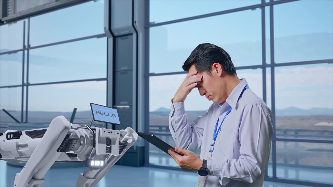 로에 대한 문제에 직면한 엔지니어