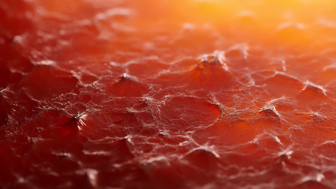 Vibrant Macro Texture with Orange and Red Gradients