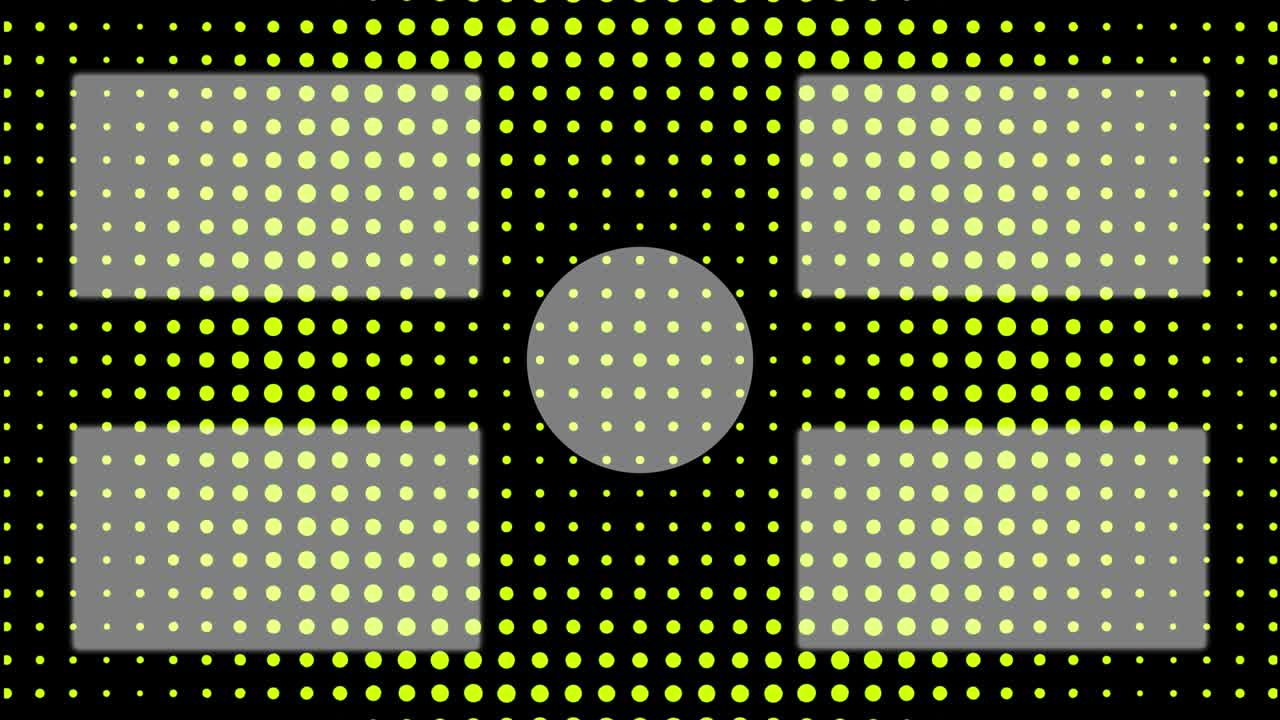 원형 물결 모션 엔드 카드 엔딩 스크린 모션 그래픽