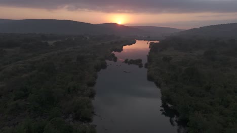 Komati-Fluss-Bei-Sonnenaufgang