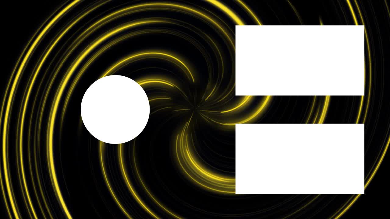 보르텍스 네온 엔드 카드 엔딩 스크린 모션 그래픽