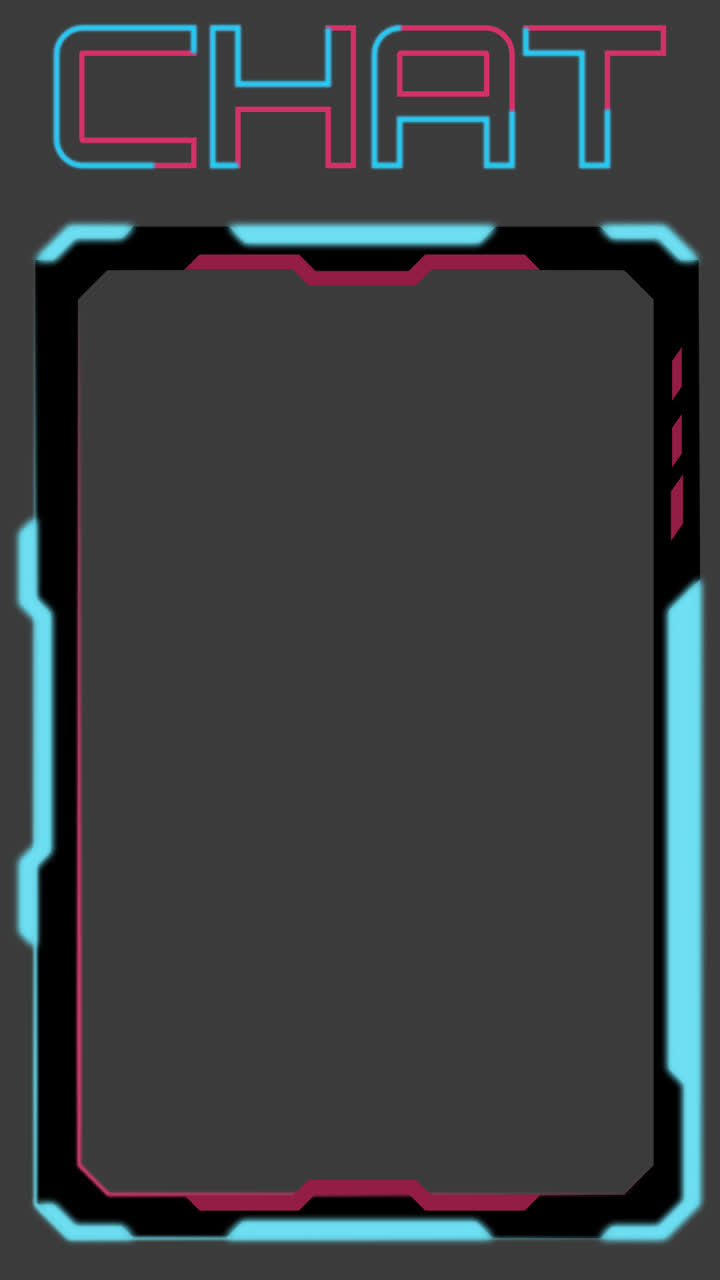 Chat frame overlay for streaming