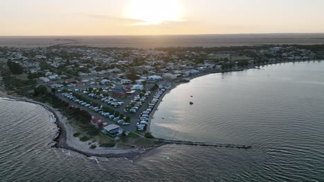 Disparo-De-Drones-De-Port-Vincent-Beach-Town