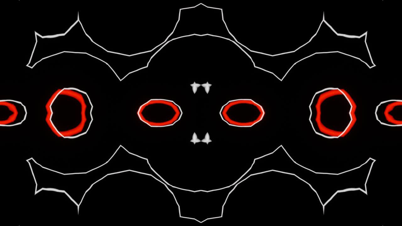 desbordamiento de bucle de fondo abstracto de vj rojo blanco