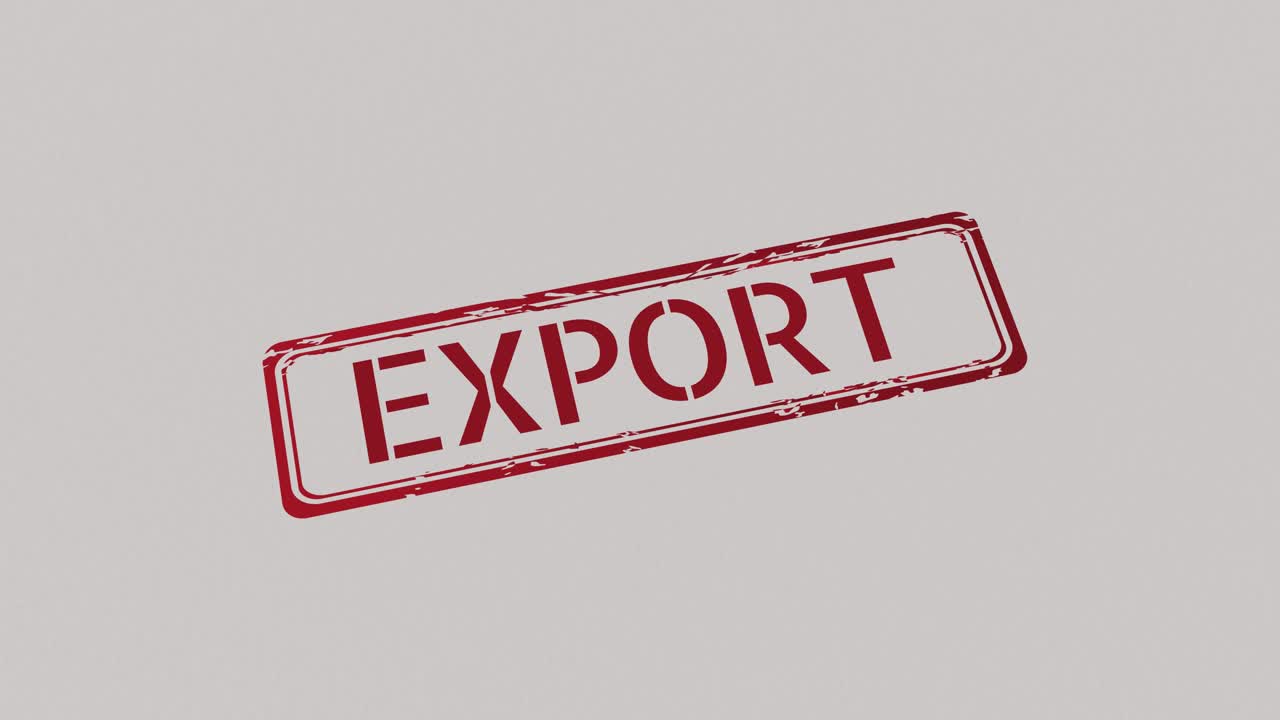EXPORT Stamp