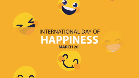 international day of happiness graphic design