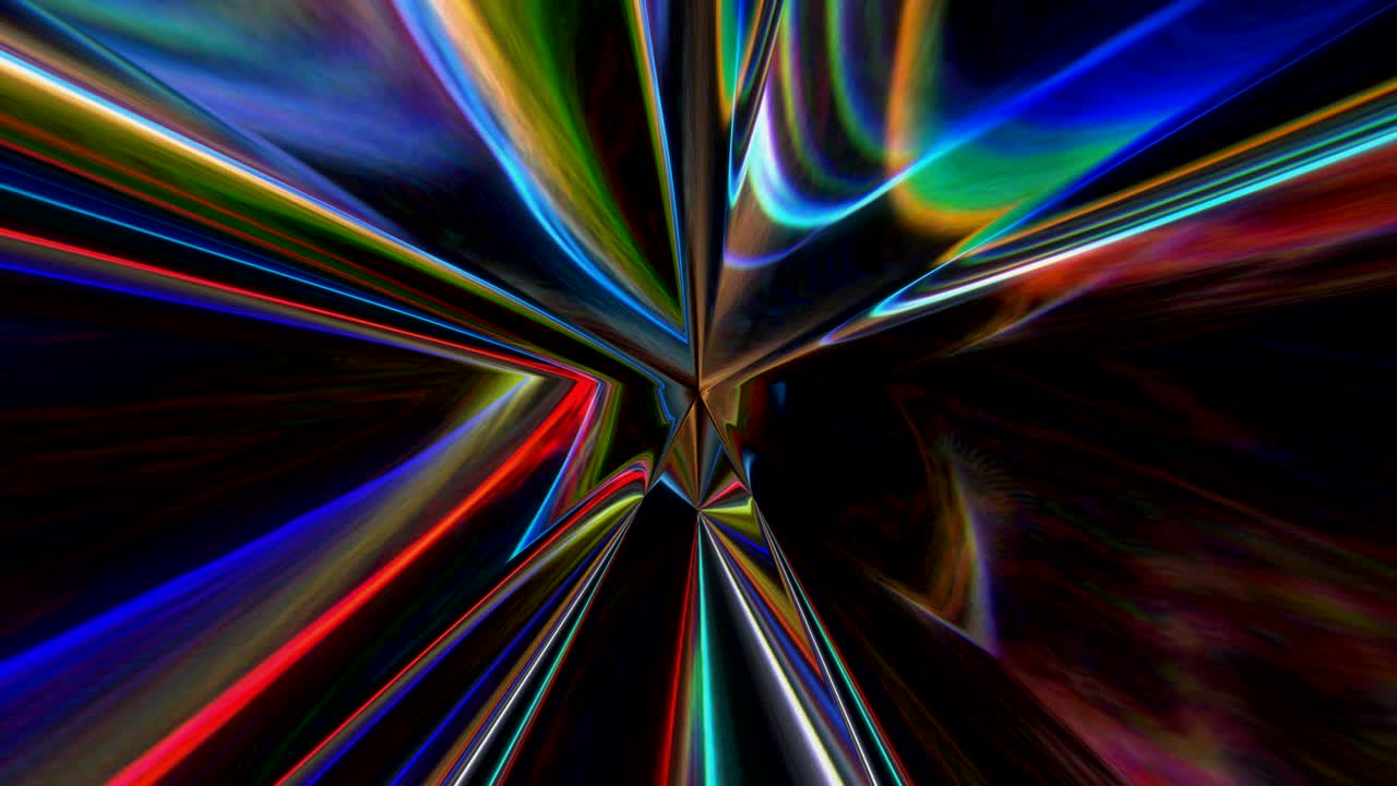 movimiento abstracto, colorido y suave infinito o bucle sin costuras.