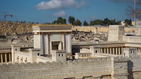 Modell-Des-Jerusalemer-Tempels,-Israel