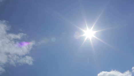 Aircraft-in-the-sky-Sun-rays