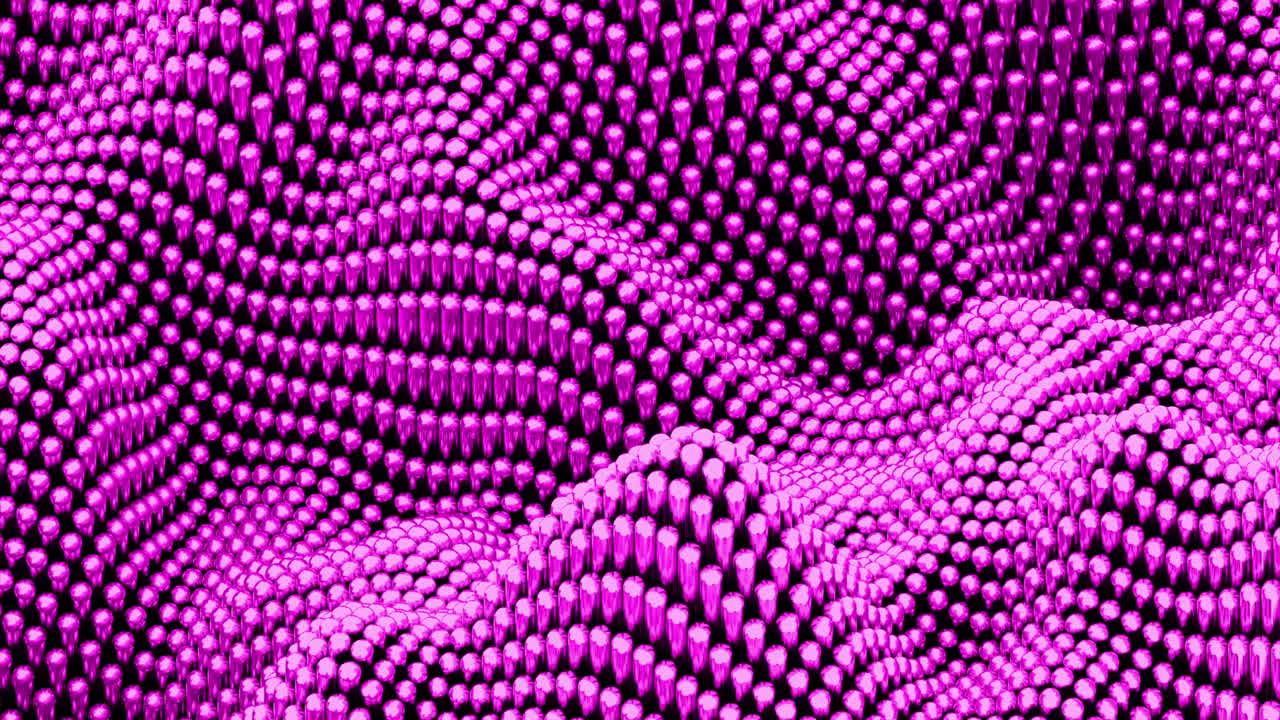 Abstract Pink 3D Pattern