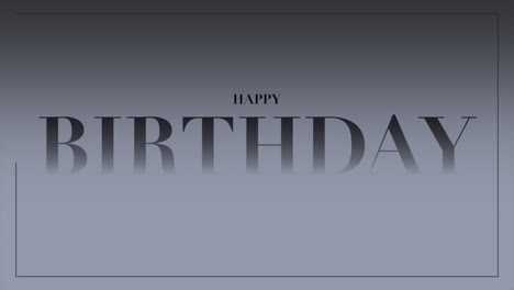 Monochrome-Happy-Birthday-Karte-Mit-Weißer-Schrift