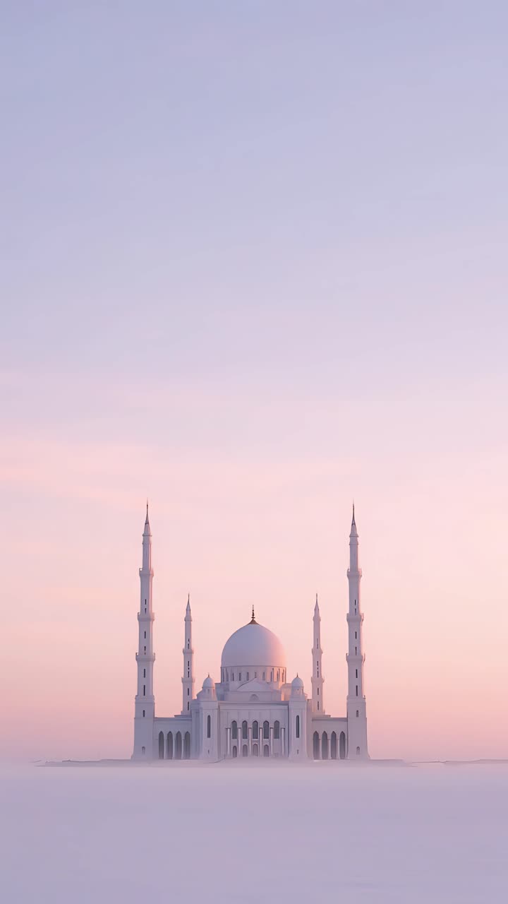 Eid al-Adha Moschea Sfondo islamico 4K