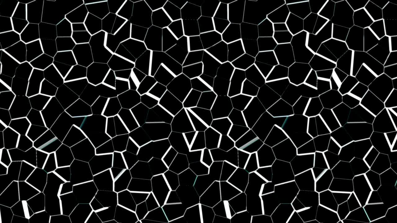 efecto de fallo en los elementos artificiales de un patrón brillante.