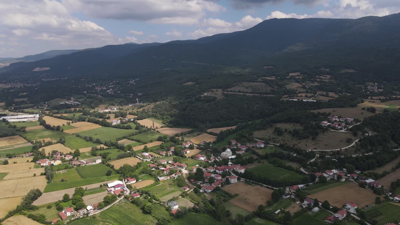 aldea de campo de planta rural