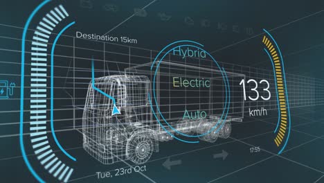 Animation-Eines-3D-Automodells-Mit-Digitaler-Schnittstelle-Und-Datenverarbeitung