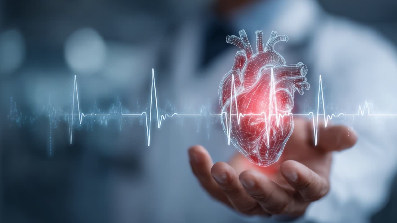 A Symbolic Representation of Heart Health and Technology: The Intricate Fusion of Human Emotion and Medical Innovation in Cardiology