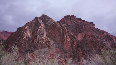 Vista-Panorámica-Del-Gran-Cañón-En-Granite-Rapid-River-En-Arizona,-Estados-Unidos