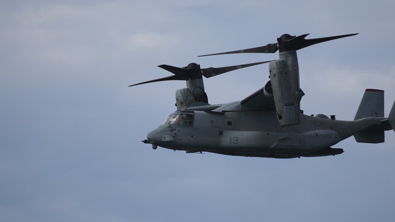 mv22 오스프레이 하늘에서 가까이