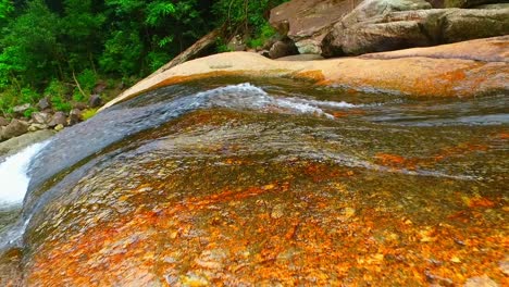 Tropical-Forest-With-Telaga-Tujuh-Waterfall-In-Langkawi,-Kedah,-Malaysia