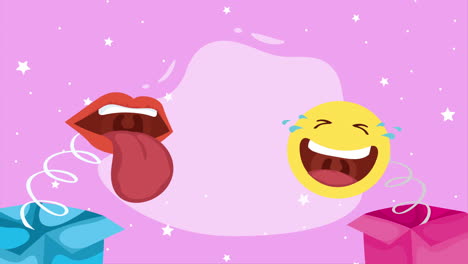 es una sorpresa de emoji graciosa.