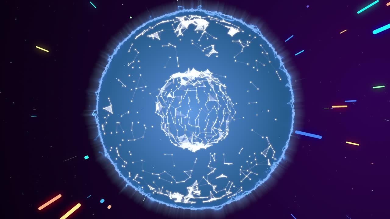 그것은 강력하고 영적인 플렉서스 요소와 내부의 끝없는 에너지 원의 애니메이션 플라즈마 공 효과입니다.