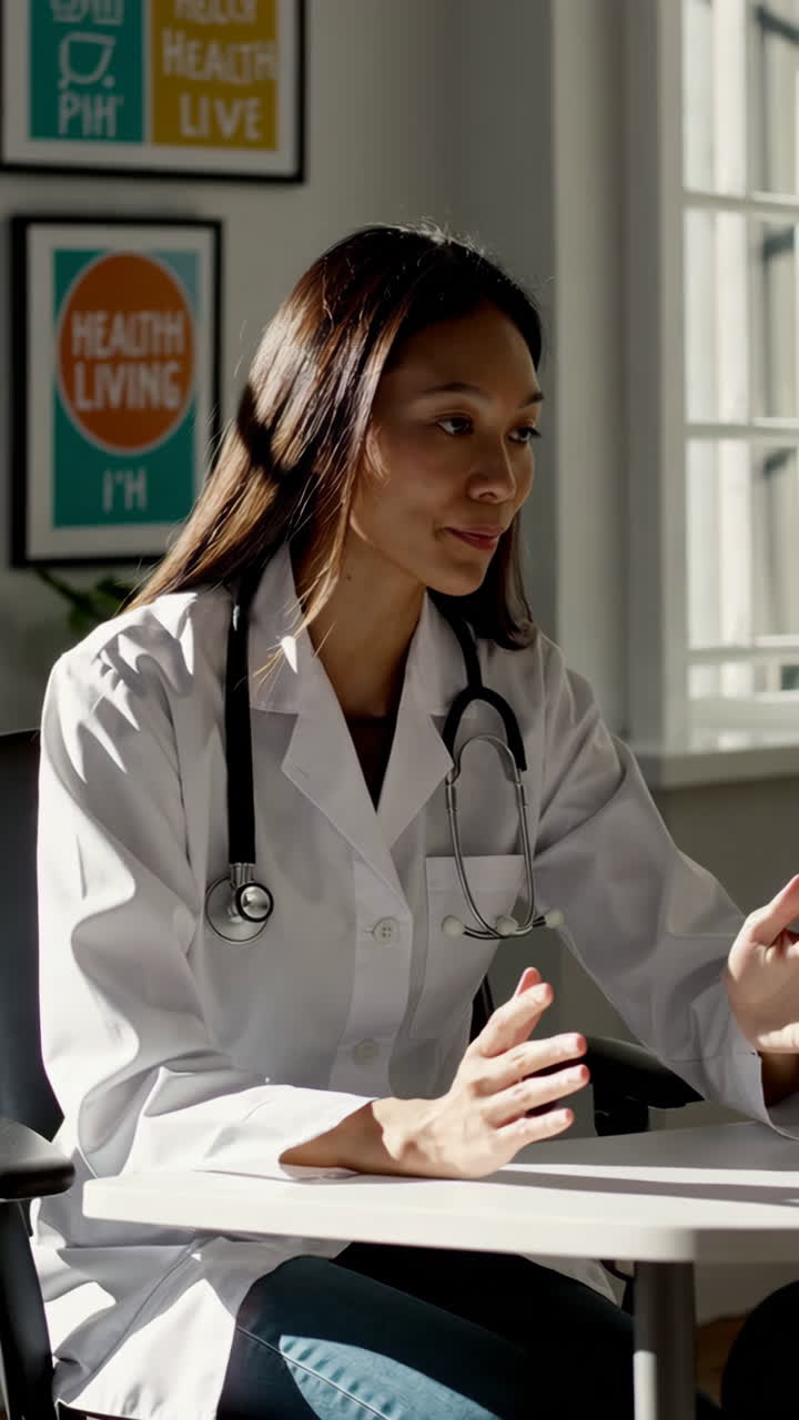 consulta del médico con el paciente