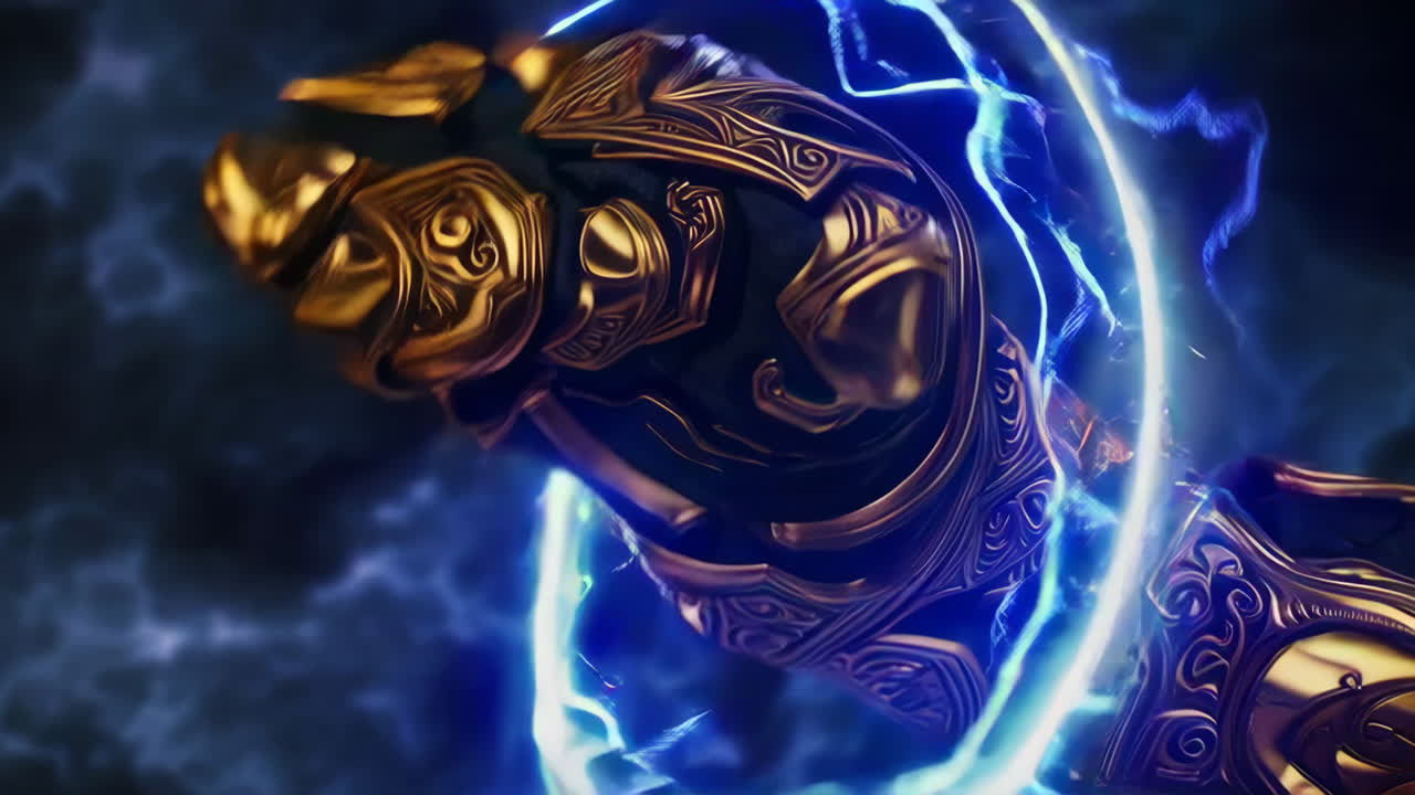 Detailní záběr Rukavice nekonečna