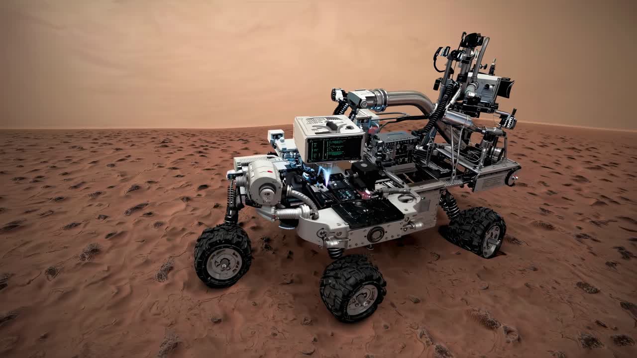 Mars-kulkija Marsin pinnalla