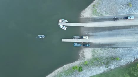 boat ramp at clarksville marina