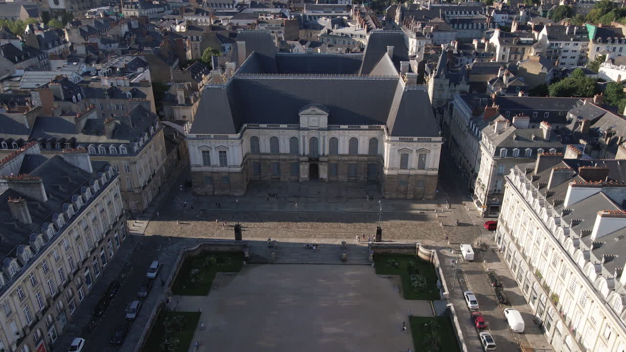 Palazzo del Parlamento di Bretagna a Rennes, Francia.