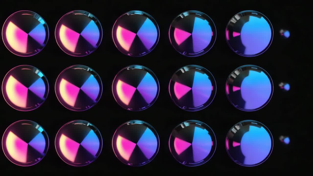 추상적인 원 패턴