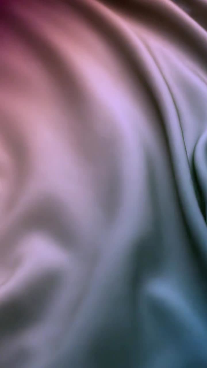 Tecido Fluido Abstrato com Gradiente de Rosa para Azul