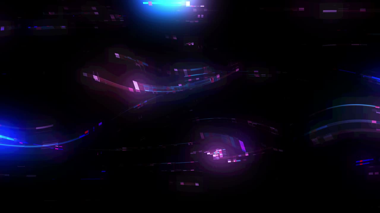 líneas brillantes futuristas bucle de fondo